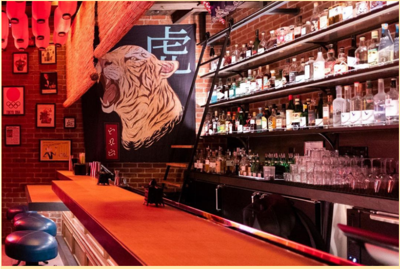 Here Kitty Kitty Vice Den speakeasy in Las Vegas