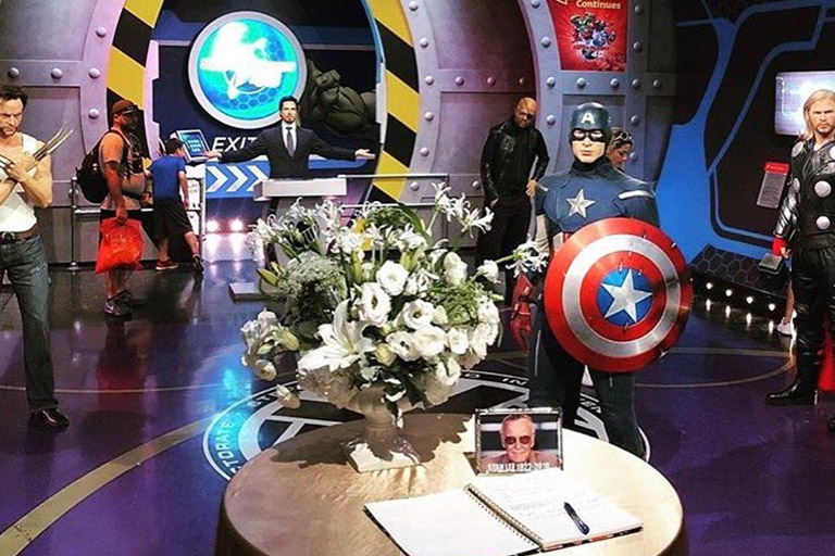 The Marvel Universe experience at Madame Tussauds 