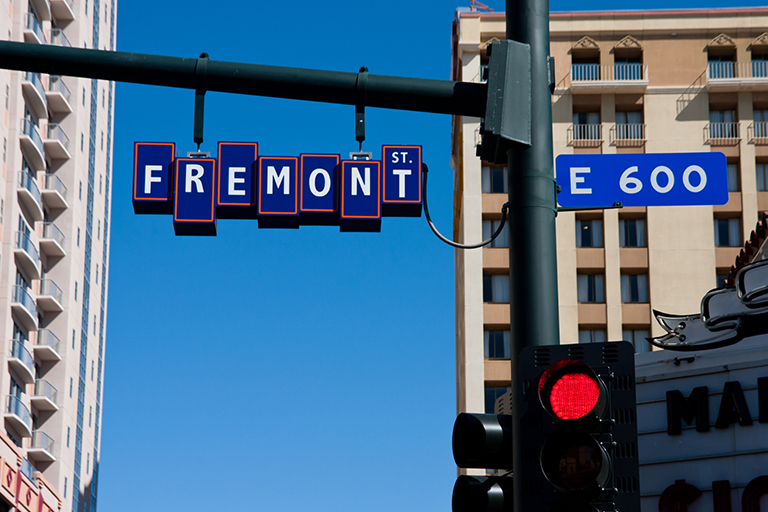 The Fremont Street sign